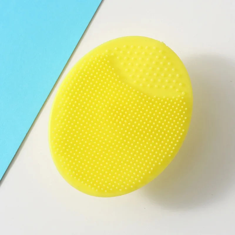Soft Silicone Face Brush Cleanser and Massager Manual Facial Cleansing Brush Exfoliating Silicone Face Scrubber For Women Men