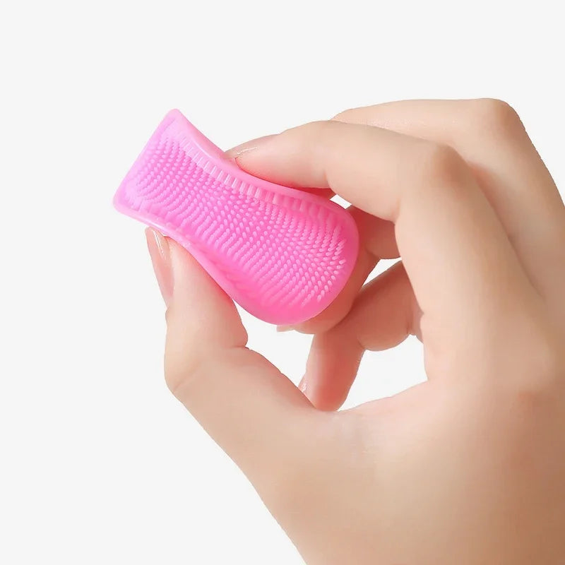 Soft Silicone Face Brush Cleanser and Massager Manual Facial Cleansing Brush Exfoliating Silicone Face Scrubber For Women Men
